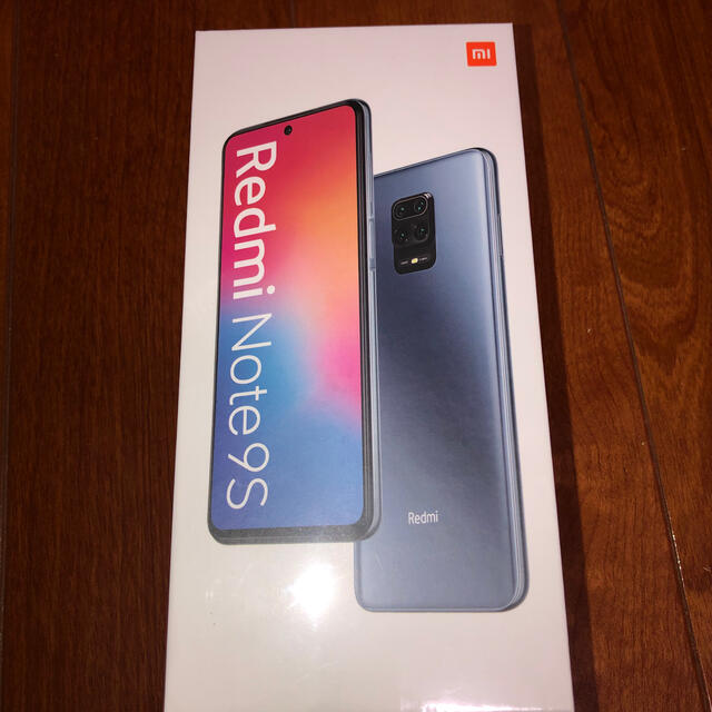 新品未開封 xiaomi redmi note 9s 国内版 本体 ホワイト