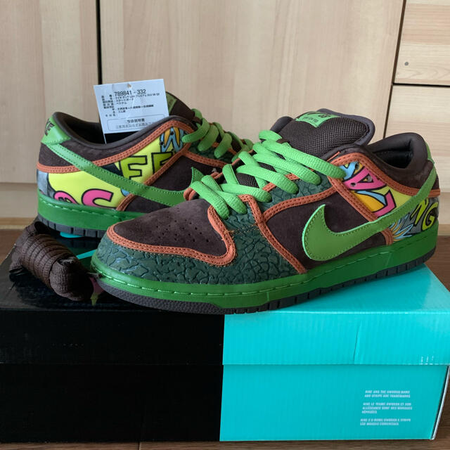 27.5cm NIKE DUNK LOW SB de la soul