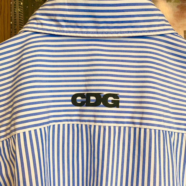 CDG comme des garcons shirt stripe M