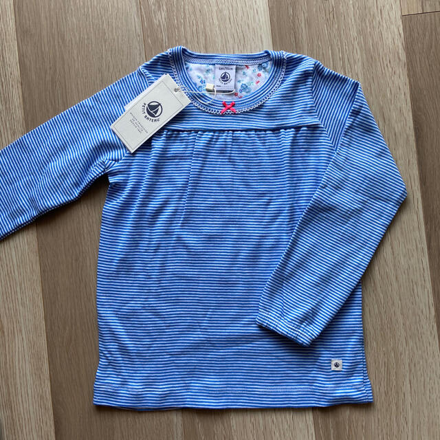 PETIT BATEAU(プチバトー)のプチバトー  ピコレースミラレパジャマ　104cm 4ans 新品未使用 キッズ/ベビー/マタニティのキッズ服女の子用(90cm~)(パジャマ)の商品写真