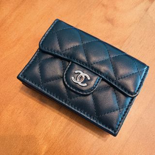 シャネル(CHANEL)の【☆☆☆様専用】CHANEL 三つ折り財布 マトラッセ ラムスキン ミニケース付(財布)