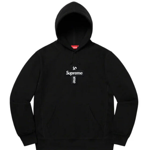 Supreme - supreme Cross Box Logo Hooded Sweatshirt