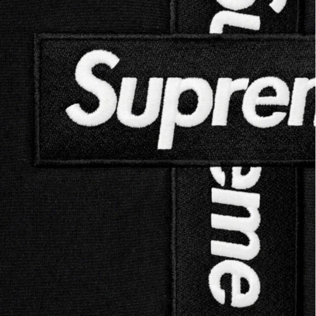 supreme Cross Box Logo Hooded Sweatshirt