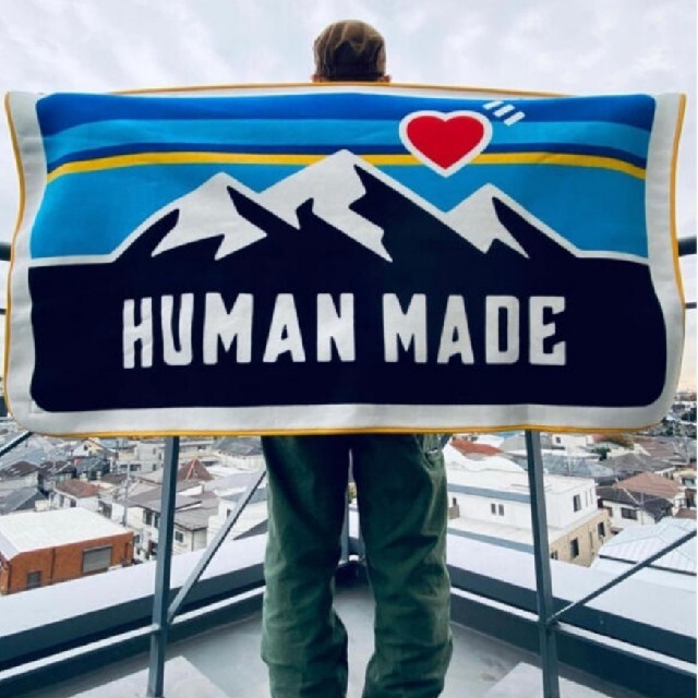 HUMAN MADE FLEECE BLANKET フリース ブランケットの通販 by uta's ...