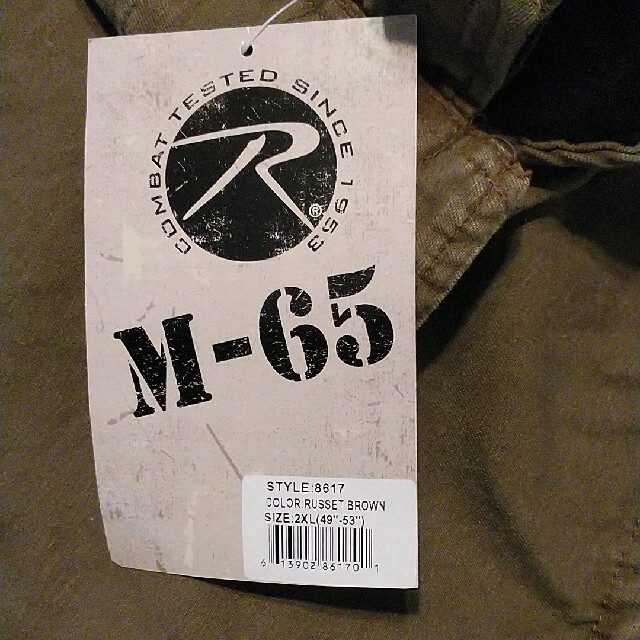 ROTHCO(ロスコ)のロスコ　ジャケット　mー65　us2XL　新品 メンズのジャケット/アウター(その他)の商品写真