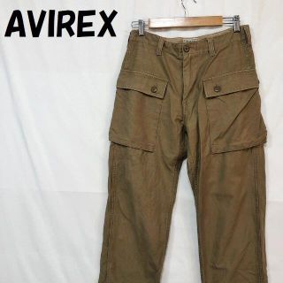 アヴィレックス(AVIREX)の【人気】アヴィレックス カーゴパンツ ミリタリー ベージュ サイズS(ワークパンツ/カーゴパンツ)