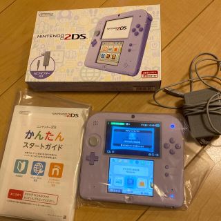 ニンテンドー2DS(ニンテンドー2DS)のニンテンドー 2DS 本体 パープル 美品(携帯用ゲーム機本体)