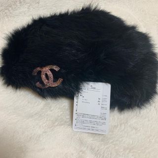 カシラ(CA4LA)の【新品未使用】TAKAGI MINK ラビットファー　帽子(ハンチング/ベレー帽)