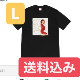 シュプリーム(Supreme)のマライア　黒　TEE(Tシャツ/カットソー(七分/長袖))