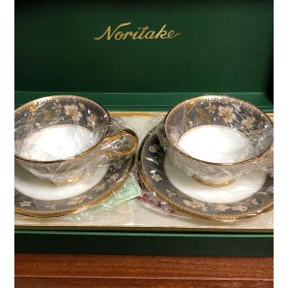 ノリタケ(Noritake)のノリタケサブライム　コーヒー腕皿✖️2(食器)