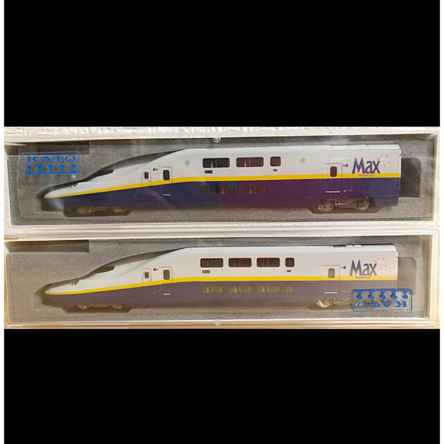 【新品未開封】KATO E4系Max朱鷺マーク付先頭車E453 + E444 エンタメ/ホビーのおもちゃ/ぬいぐるみ(鉄道模型)の商品写真