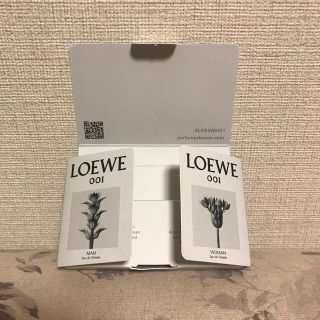 ロエベ(LOEWE)の【K様専用】ロエベ　香水オードゥトワレ　サンプル(香水(女性用))