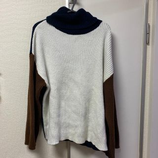 ベルシュカ(Bershka)のBershuka ベルシュカ オーバーニット バイカラー(ニット/セーター)