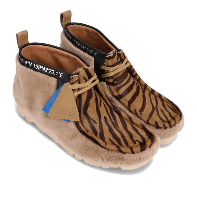 新品・未使用】クラークス・ワラビー&アトモスコラボ【世界300足限定