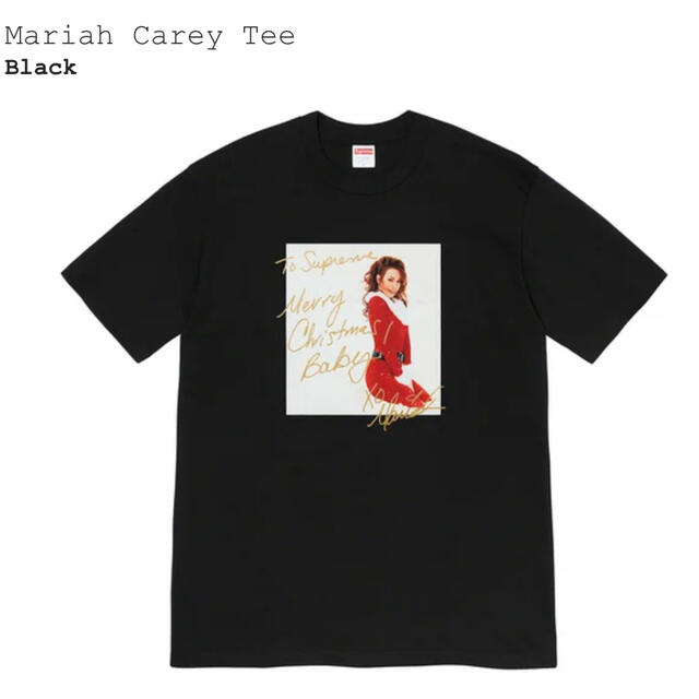 supreme Mariah Carey tee/black/Sサイズ