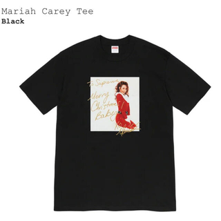 シュプリーム(Supreme)のsupreme Mariah Carey tee/black/Sサイズ(Tシャツ/カットソー(半袖/袖なし))