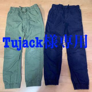 ギャップキッズ(GAP Kids)のTujack様専用☆ジョガーパンツ☆紺&カーキ2枚セット☆150(パンツ/スパッツ)