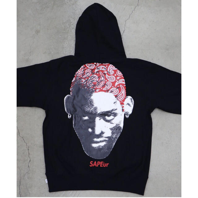 SAPEur REDPAISLEYHEAD HOODIE