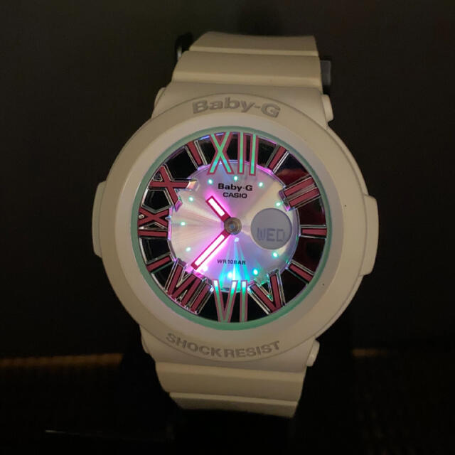 Baby-G(ベビージー)のBaby-G BGA-160 Neon Dial Series  レディースのファッション小物(腕時計)の商品写真