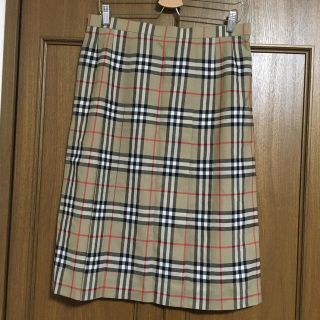 バーバリー(BURBERRY)のもも様 専用 三陽商会バーバリー　チェックスカート　ヴィンテージ(ひざ丈スカート)