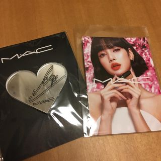 マック(MAC)のMAC LOVES LISA スマホミラー ステッカー(アイドルグッズ)