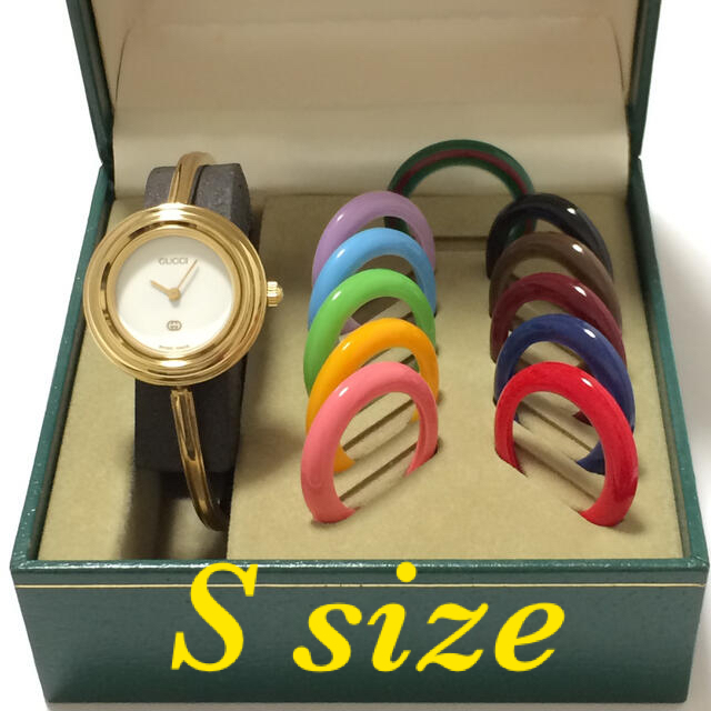 美品 グッチ チェンジベゼル 稼働品-
