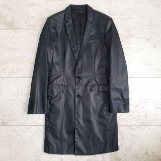 ユナイテッドアローズ(UNITED ARROWS)のモンキータイム ☆ コットン ロングジャケット S ブラック(テーラードジャケット)