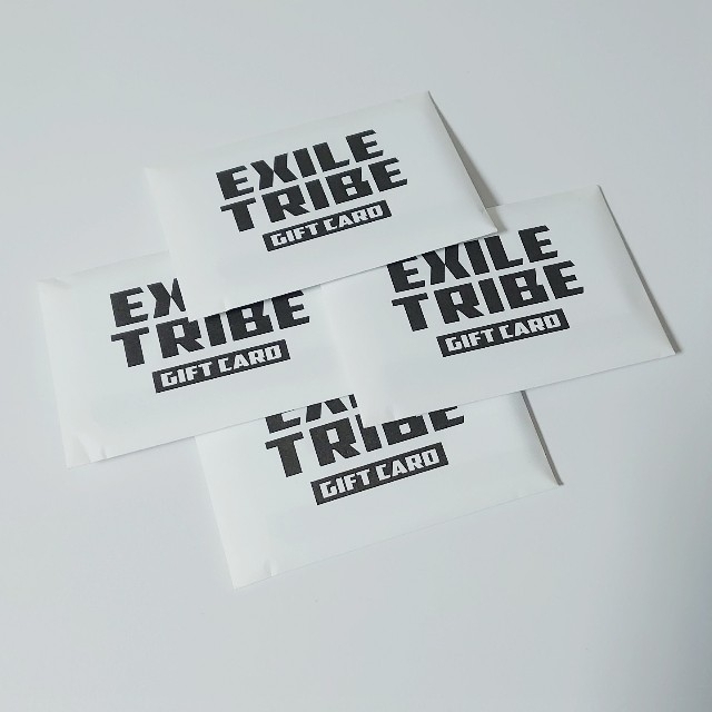 いただける EXILE - EXILE TRIBE GIFT CARD 1000円×40枚セットの通販