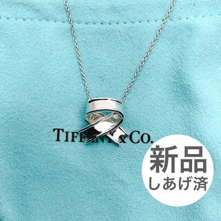 Tiffany & Co. - 美品 希少品 TIFFANY ティファニー リボン ネックレス ...