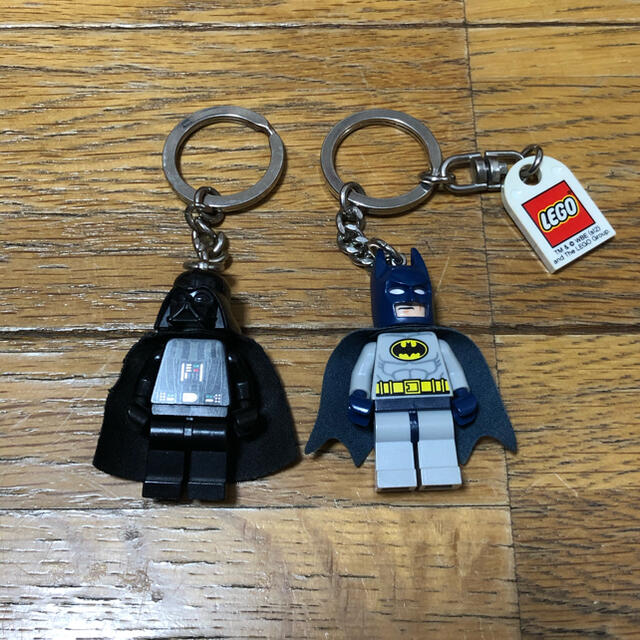 Lego(レゴ)のLego ダースベイダー バットマン キーチェーン2点SET エンタメ/ホビーのアニメグッズ(キーホルダー)の商品写真