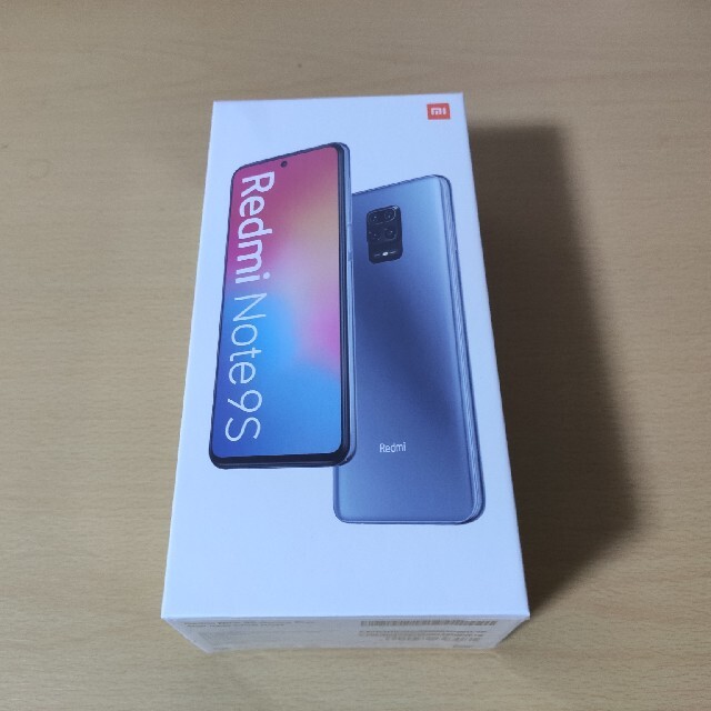 新品国内版redmi  note  9s 128gb オーロラブルー