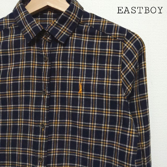 EASTBOY(イーストボーイ)のEASTBOY　チェックシャツ　M〜L. レディースのトップス(シャツ/ブラウス(長袖/七分))の商品写真