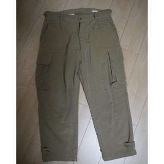 COMOLI／20SS コットンツイル 6ポケットパンツ KHAKI