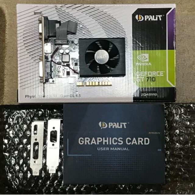 グラフィックカード Palit NVIDIA GeForce GT 710 2G