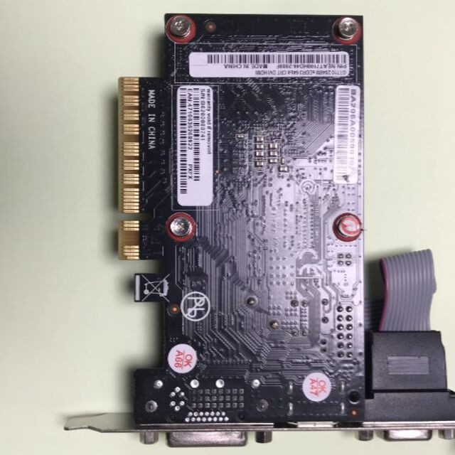 グラフィックカード Palit NVIDIA GeForce GT 710 2G 3