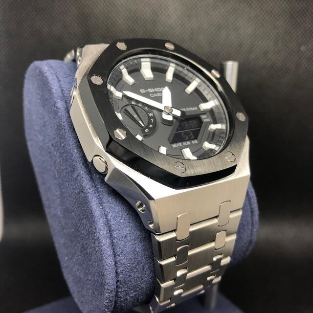 GA-2100本体付き ステンレスベルトセット カシオーク カスタム G