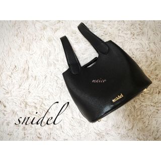 スナイデル(SNIDEL)のsnidel☆レザーバッグ(ハンドバッグ)