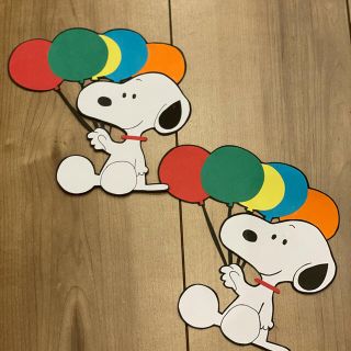 スヌーピー(SNOOPY)のスヌーピー壁面(型紙/パターン)