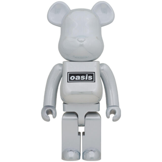 新品 OASIS × BE@RBRICK 1000％WHITE CHROME