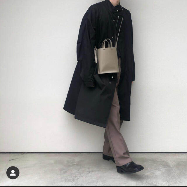 shinya Motoko black adamas gabardine