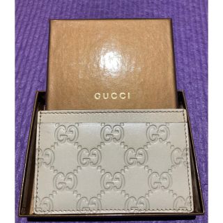 グッチ(Gucci)のGUCCIグッチカードケース(名刺入れ/定期入れ)