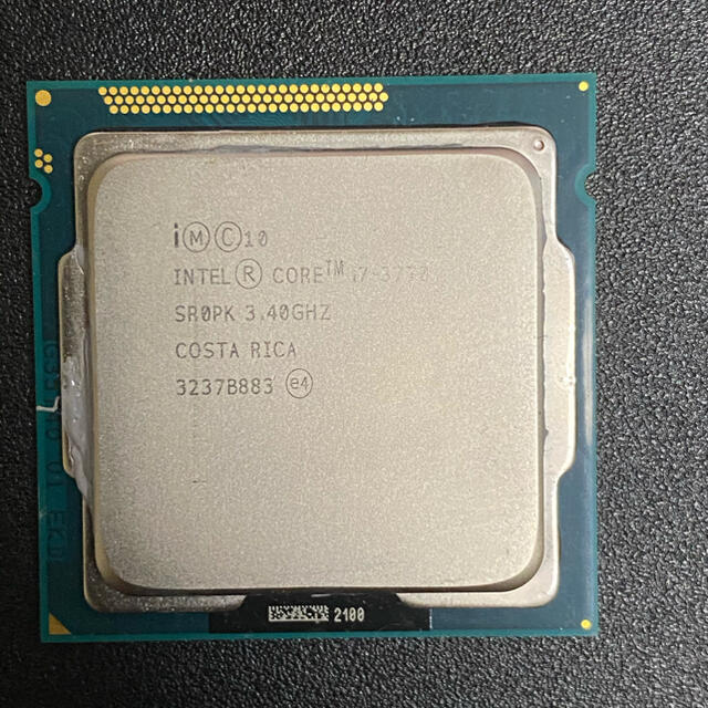 PC/タブレットintel CPU core i7 3770 品