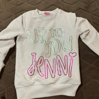 ジェニィ(JENNI)のJENNI 白トレーナー　130cm(Tシャツ/カットソー)