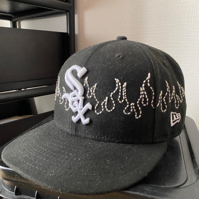 ニューエラ White Sox ホワイトソックス オリジナルカスタム 刺繍