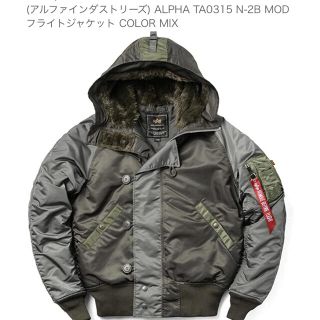 アルファインダストリーズ(ALPHA INDUSTRIES)の美品　レア　アルファインダストリーズ　N2B(フライトジャケット)