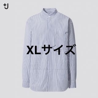 ジルサンダー(Jil Sander)のユニクロジルサンダー　＋J スーピマコットン オーバーサイズシャツ （長袖・雲）(シャツ)