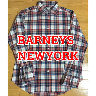 バーニーズニューヨーク(BARNEYS NEW YORK)の日本製 バーニーズニューヨーク マドラスチェックシャツ(シャツ)