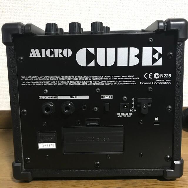 Roland(ローランド)のMICRO CUBE ギターアンプ スマホ/家電/カメラのオーディオ機器(アンプ)の商品写真