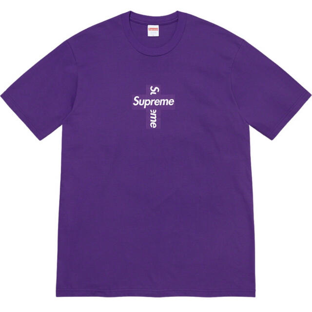 FW20 Supreme Cross Box Logo Tee ボックスロゴ