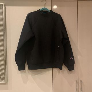 スピックアンドスパン(Spick & Span)のChampion BLACK EDITIOモックネックスウェットシャツ　ブラック(トレーナー/スウェット)